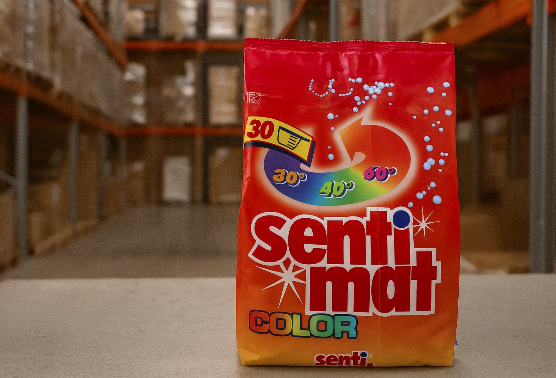 Пральний порошок для кольорових тканин: огляд Sentimat Color 2.55 кг