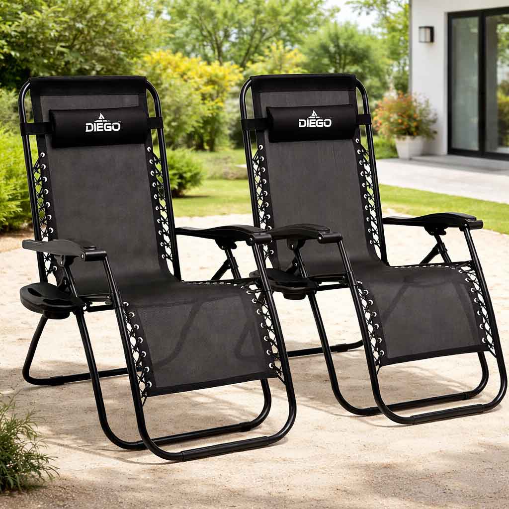 diego_shezlongy2 Крісло шезлонг комплект 2 шт. Diego 173 см + підсклянник (Польща)