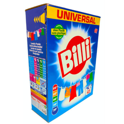 Універсальний засіб для прання всіх типів тканин пральний порошок Billi 3 кг 45 прань Washing Powder (Німеччина)