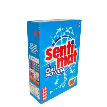 Пральний порошок Sentimat Oxi Power 1.8 кг 30 прань (Німеччина) – універсальний з активним киснем