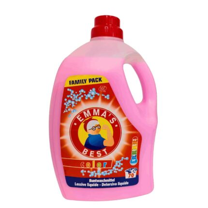Гель для прання кольорових тканин Emma’s Best Color 4 літри 70 прань Liquid Detergent Color (Німеччина)