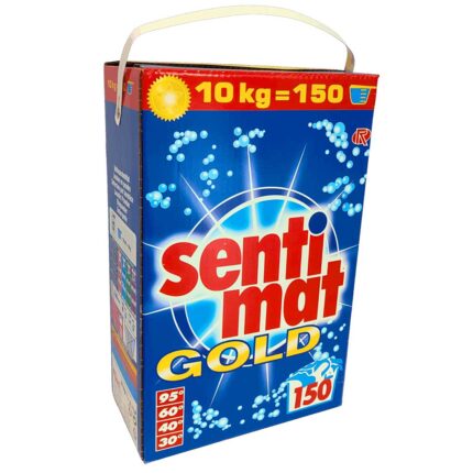 Пральний порошок універсальний для всіх текстильних виробів Sentimat Gold 10 кг 150 прань (Німеччина)