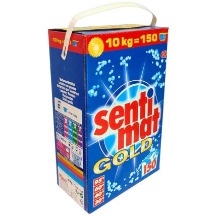 Пральний порошок універсальний для всіх текстильних виробів Sentimat Gold 10 кг 150 прань (Німеччина)