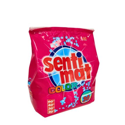 Пральний порошок для кольорових тканин засіб для прання Sentimat Color 2.55 кг (Німеччина)