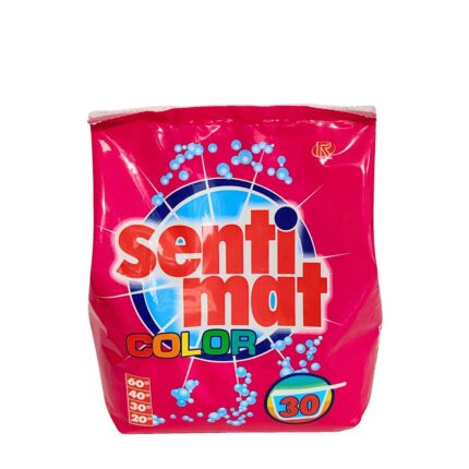 Пральний порошок для кольорових тканин засіб для прання Sentimat Color 2.55 кг (Німеччина)