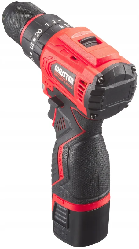 Польща Акумуляторний шурупокрут Majster Polska 20В + 2 акумулятори 1,5А·год (Польща) Антоімпорт