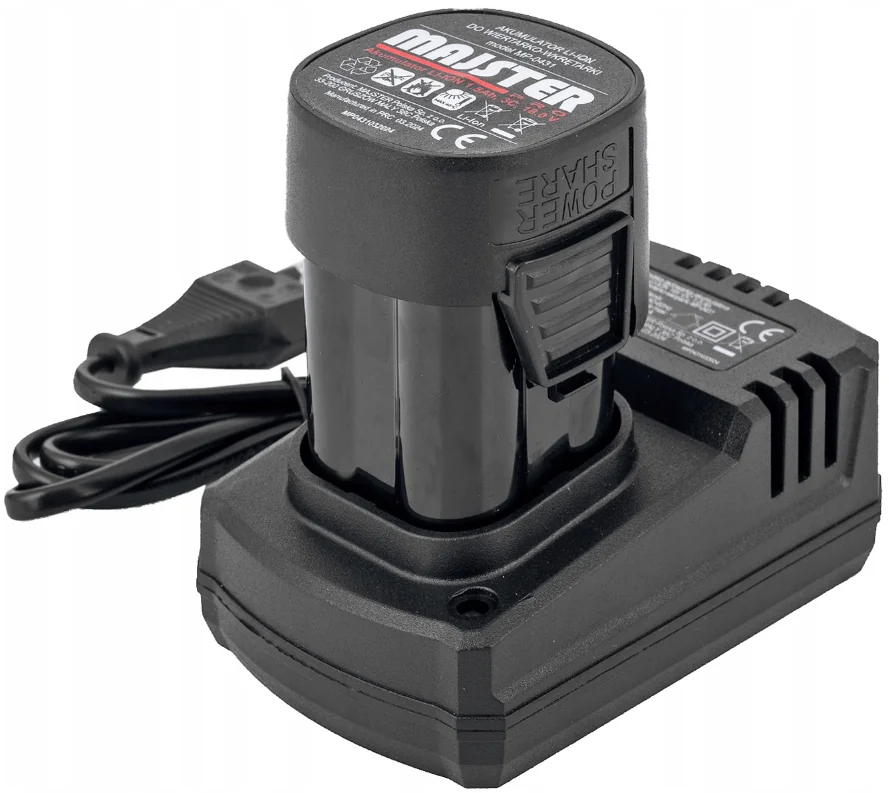 Акумуляторний шурупокрут Majster Polska 20В + 2 акумулятори 1,5А·год (Польща) оригінал Антоімпорт