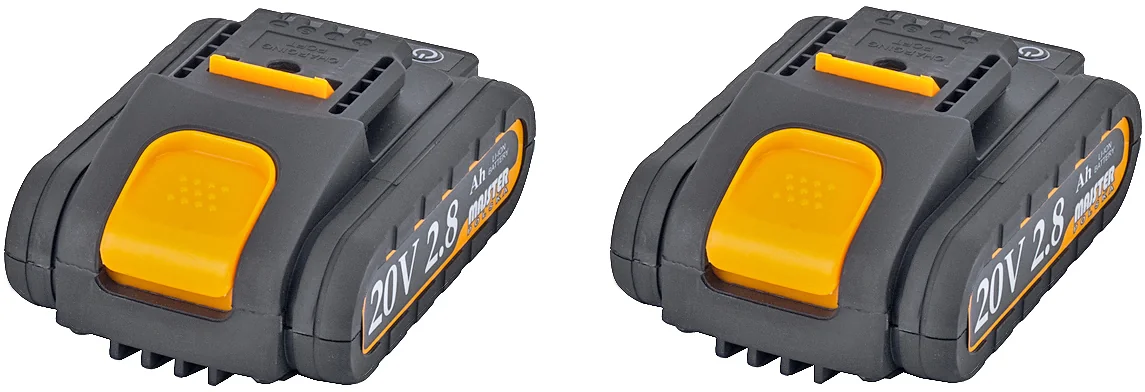 Акумуляторний шурупокрут Majster Polska 20V + 2 батареї 2,8А·год (Польща) гарантія Антоімпорт
