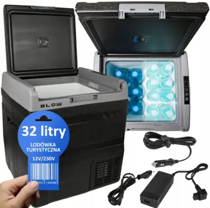Фото Автохолодильник компресорний 12В/230В 32л Blow (Польща) Антоімпорт