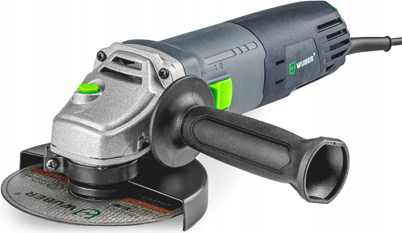 Болгарка (кутова шліфувальна машина) 1500Вт 125мм + 6 дисків Wuber (Польща) купити Антоімпорт