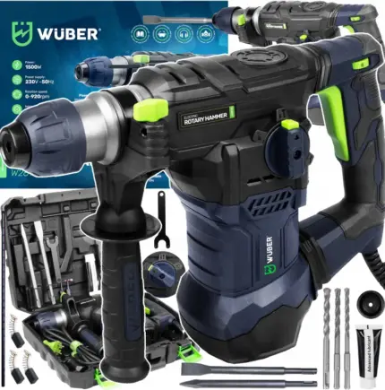 Фото Дриль ударний 1500Вт Wuber (Польща) Антоімпорт