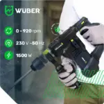 Дриль ударний 1,5 кВт від виробника Wuber (Польща) - Зображення 11