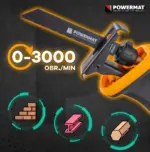 Електролобзик Powermat 1800Вт (Польща) гарантія Антоімпорт