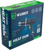 Фен будівельний Wuber 2000Вт 600°C з регулюванням температури (Польща) гарантія Антоімпорт