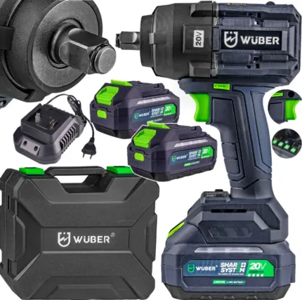 Гайковерт акумуляторний ударний 1000Нм WUBER (Польща) Антоімпорт