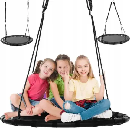 Фото Гойдалка гніздо Malatec 100x180см Black (Польща) Антоімпорт