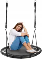 Гойдалка гніздо Malatec 100x180см Black (Польща) оригінал Антоімпорт