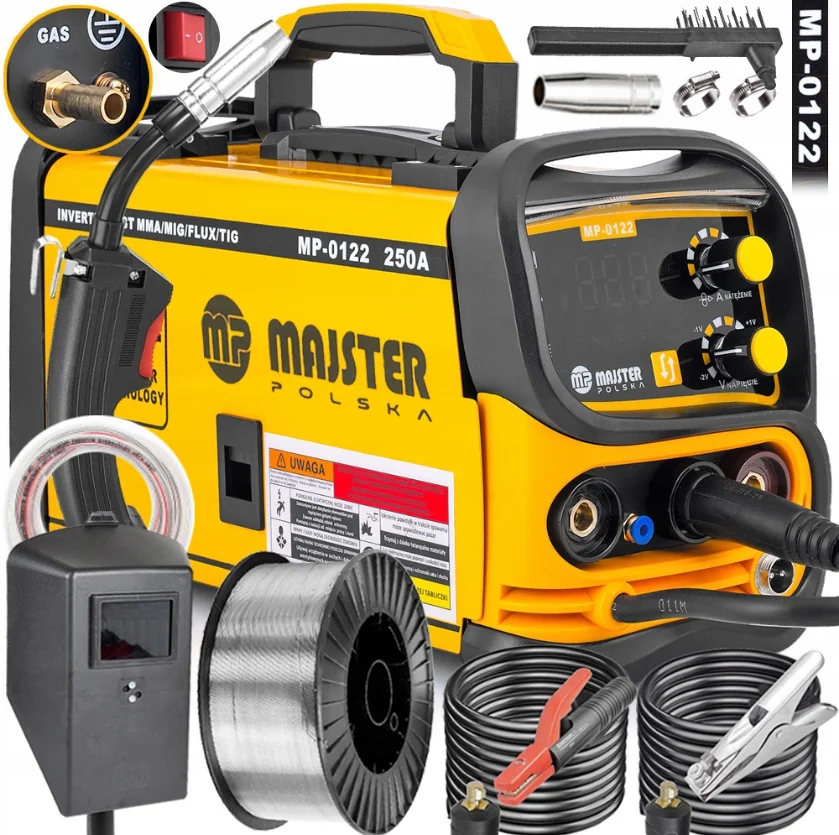 Фото Інверторний зварювальний апарат 250A MMA TIG IGBT Majster Polska (Польща) Антоімпорт