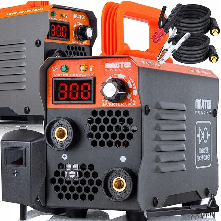 Фото Інверторний зварювальний апарат MMA TIG LCD 300A Majster Polska (Польща) Антоімпорт