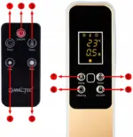 конвекторний обігрівач maltec 2500вт купити Антоімпорт