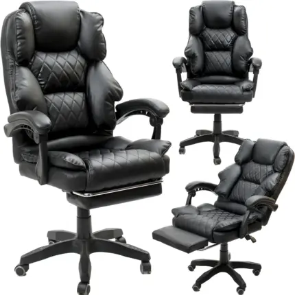 Фото Крісло офісне Diego Comfort Pro чорне Антоімпорт