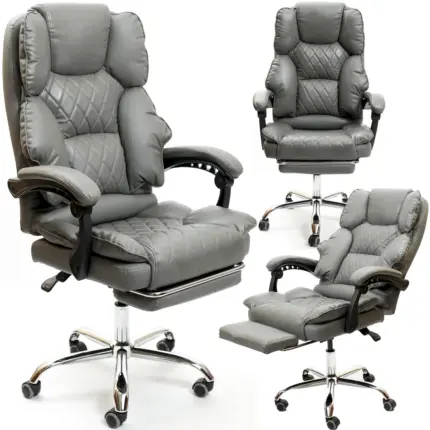 Фото Крісло офісне Diego Comfort Pro сіре Антоімпорт