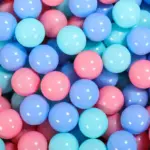 Фото Кульки для сухого басейну 400шт 7см Macaron Антоімпорт
