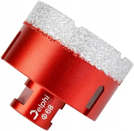 Фото Набір алмазних коронок з адаптером Delphi 6-68мм 5шт. (Польща) Антоімпорт