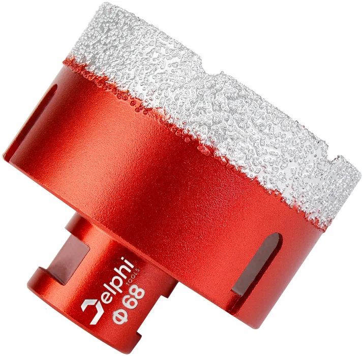 Фото Набір алмазних коронок з адаптером Delphi 6-68мм 5шт. (Польща) Антоімпорт