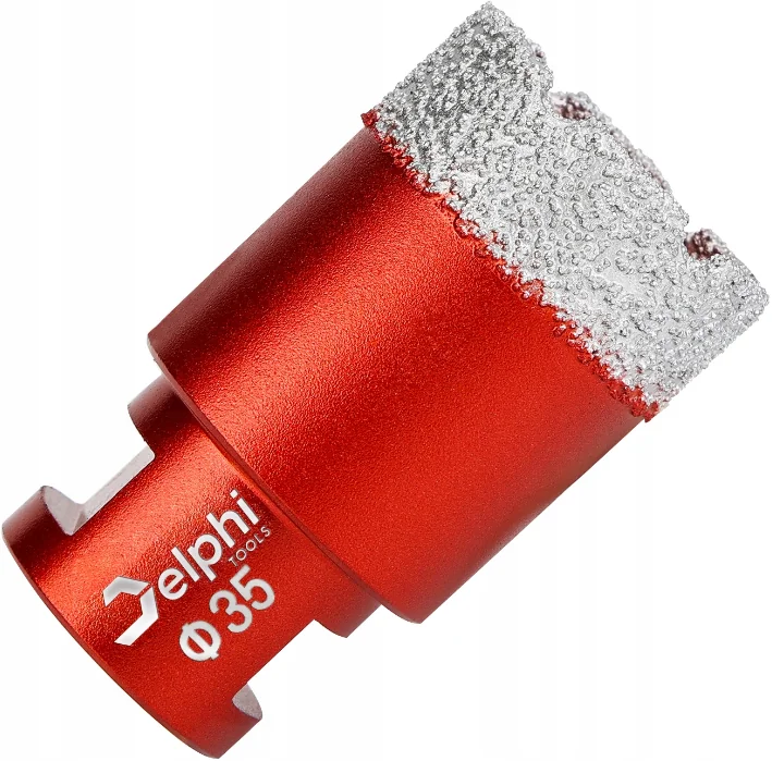 Набір алмазних коронок з адаптером Delphi 6-68мм 5шт. (Польща) Польща Антоімпорт