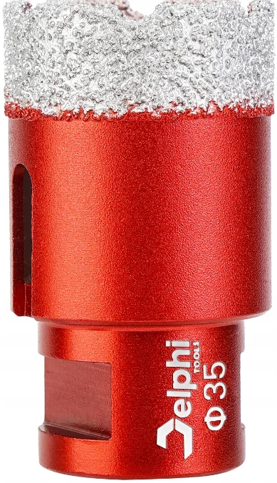 Набір алмазних коронок з адаптером Delphi 6-68мм 5шт. (Польща) оригінал Антоімпорт