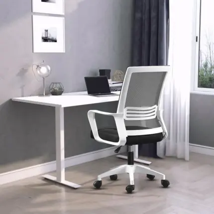 Фото Офісне крісло Hanert Vision Black/White Антоімпорт