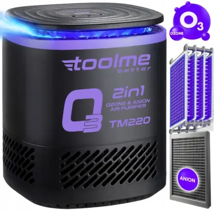 Фото Озонатор-іонізатор 2в1 60 000Мг/год 140 Вт Toolme (Польща) Антоімпорт