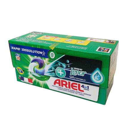 Універсальні капсули для прання Ariel PODS All 4-in-1 TOUCH OF LENOR 30
