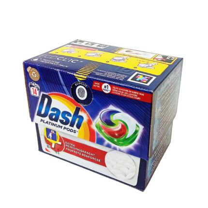 Капсули для прання Dash platinum pods 4в1,14 шт (для білого)