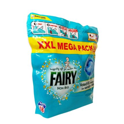 Капсули для прання дитячої білизни Fairy Non-Bio для всіх типів тканин, 58 шт