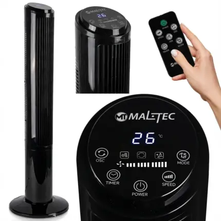 Вентилятор колонний з іонізацією MalTec WK500Wt-ION (Польща) Антоімпорт