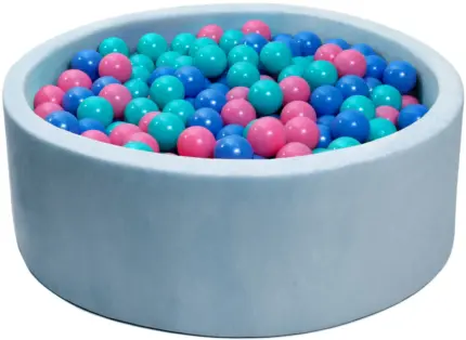 Фото Сухий басейн із кульками 200шт світло-голубий Diego Антоімпорт