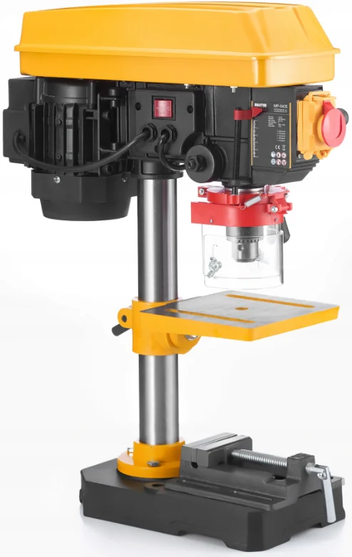 Польща Свердлильний верстат з індукційним колонним столом 1700Вт + регульовані тисці Majster Polska MP-0435 (Польща) Антоімпорт