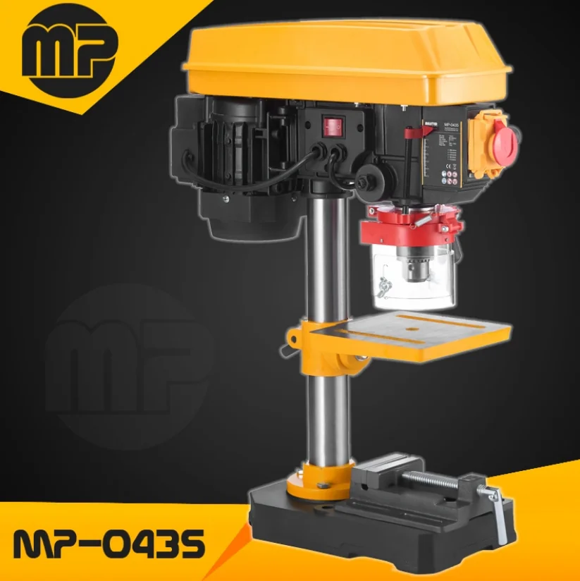 Свердлильний верстат з індукційним колонним столом 1700Вт + регульовані тисці Majster Polska MP-0435 (Польща) гарантія Антоімпорт