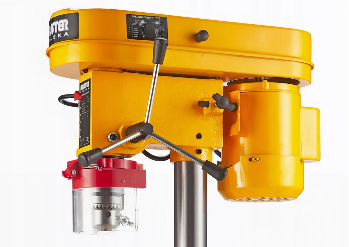 Свердлильний верстат з індукційним колонним столом 1700Вт + регульовані тисці Majster Polska (Польща) Польща Антоімпорт