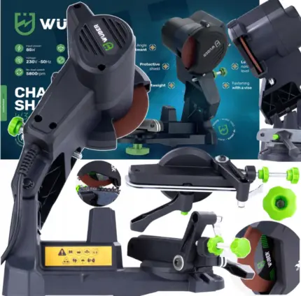 Фото Верстат для заточування ланцюгів 85W 5800об/хв Wuber (Польща) Антоімпорт