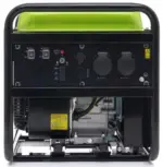 Розетки 230В генератора Kraft Dele 4.3 кВт панель керування