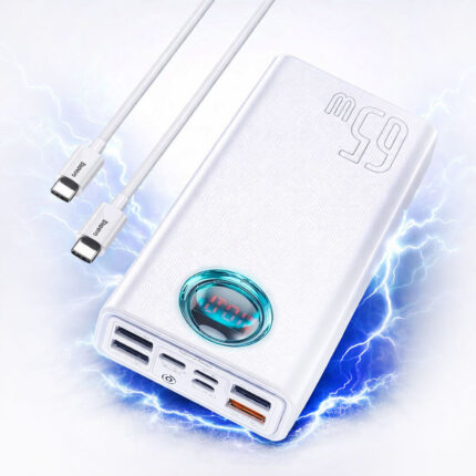 Павербанк Baseus Amblight 30000mAh 65W White (PPLG000102)
