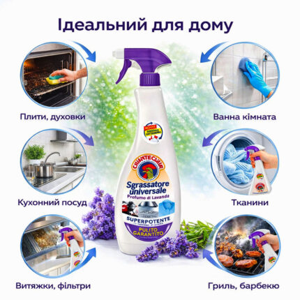 Універсальний обезжирювач спрей ChanteClair Лаванда 600мл