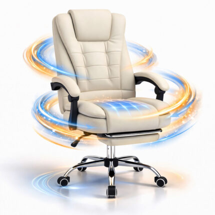 Офісне крісло Diego D2 DGD2WT молочне титульне фото