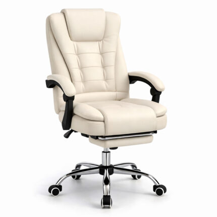 Офісне крісло Diego D2 DGD2WT молочне титульне каталожне фото