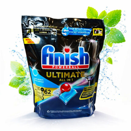 Капсули для посудомийної машини Finish Ultimate All in 1 62шт