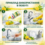 Рідина для миття посуду Ludwik 900мл лимон