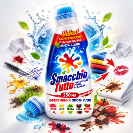 Універсальний плямовивідник Smachchio Tutto 250 мл